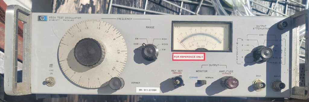 Rack mount test equipment